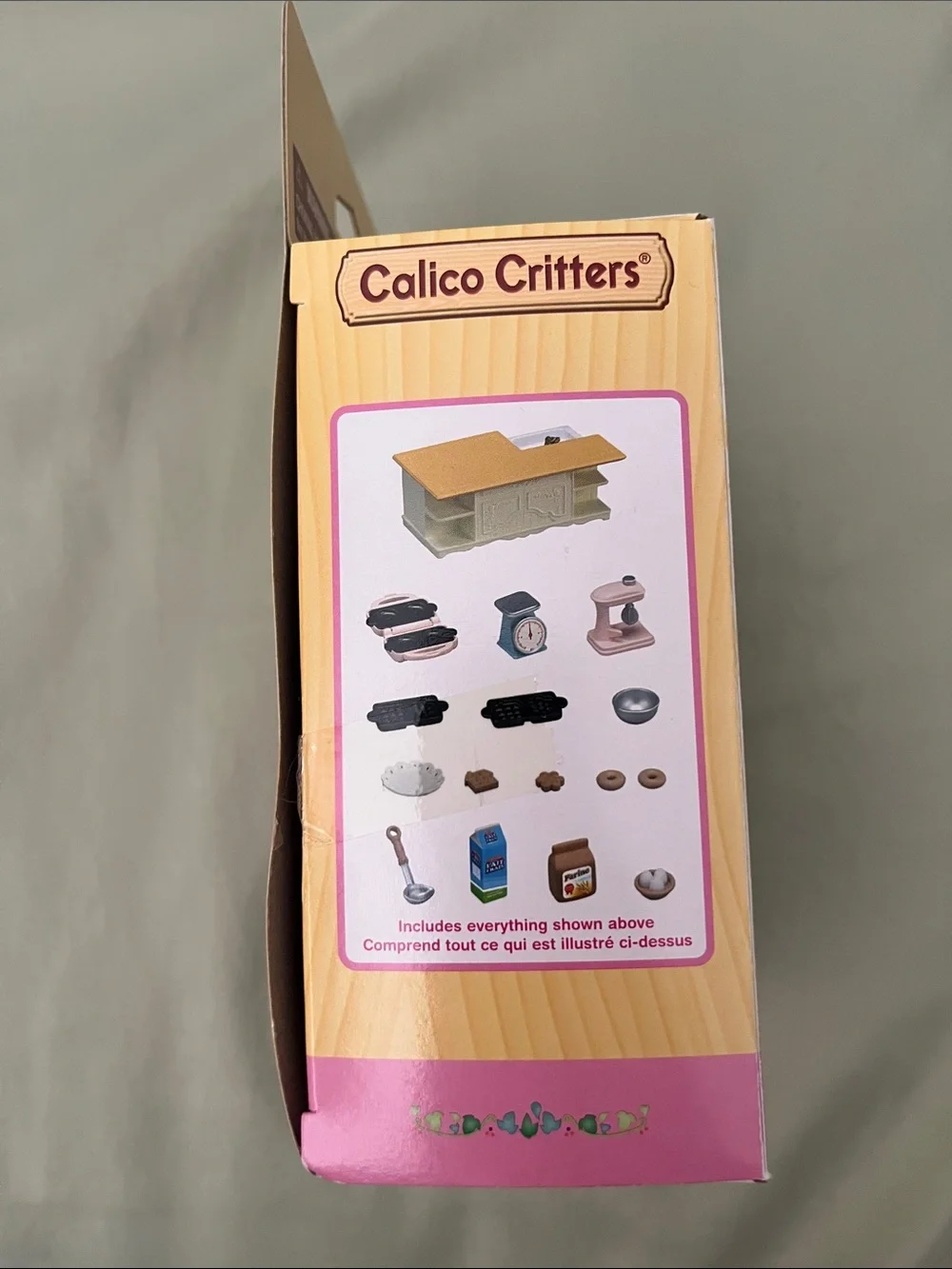 calico critters kitchen island